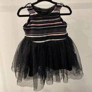 EUC Pastourelle by Pippa & Julie Stripe Tulle Dress 18 Months